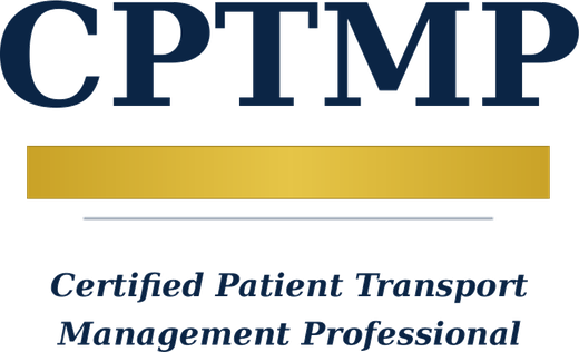 CPTMP - Certified Patient Transport Management Professional credential mark